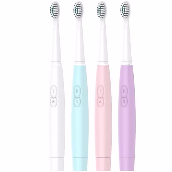 Home Use Wireless Sonic Face Skin Care Make up Cleaner Brush with Replaceable Heads